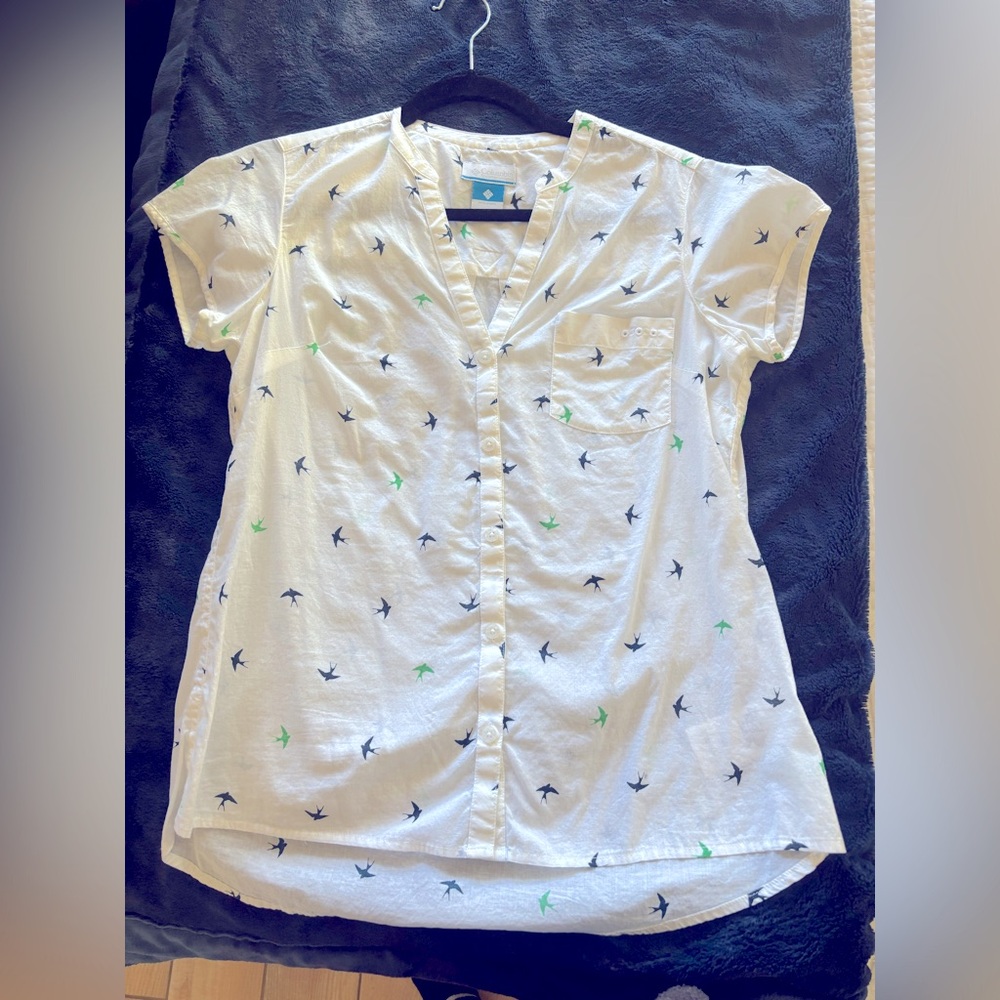 Columbia sun drifter short sleeve shirt